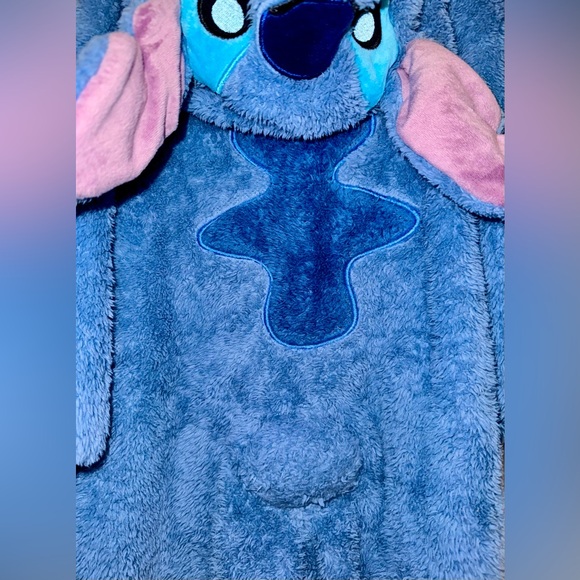 Lilo & Stitch Disney Unisex Plush Kids Pajama Costume Bodysuit One Piece Size 4 - Picture 3 of 7